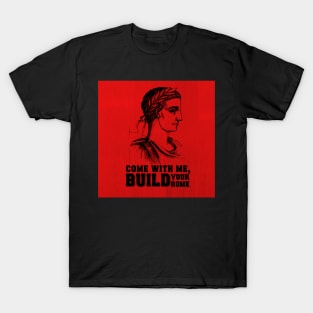 Rome Red Vintage Retro T-shirt T-Shirt